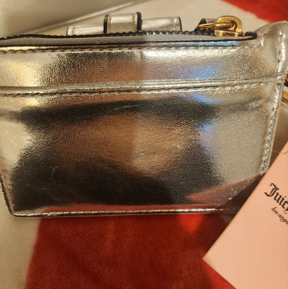 Michael Kors Brooklyn Backpack and JC wallet- Metallic Silver display picture 3